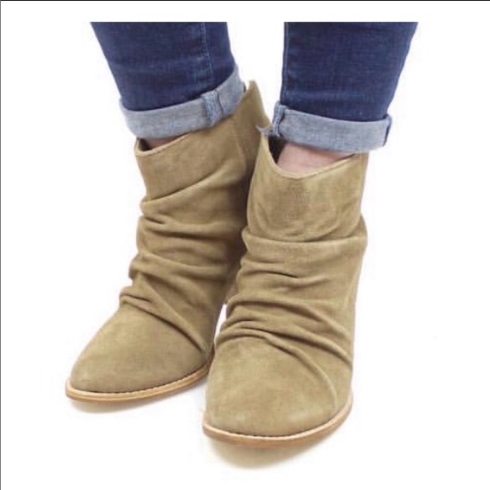 Splendid Rodeo Suede Bootie Size 6 - Picture 2 of 7